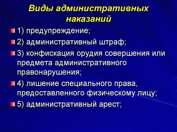 Понятие и примеры нарушений, влекущих административное наказание