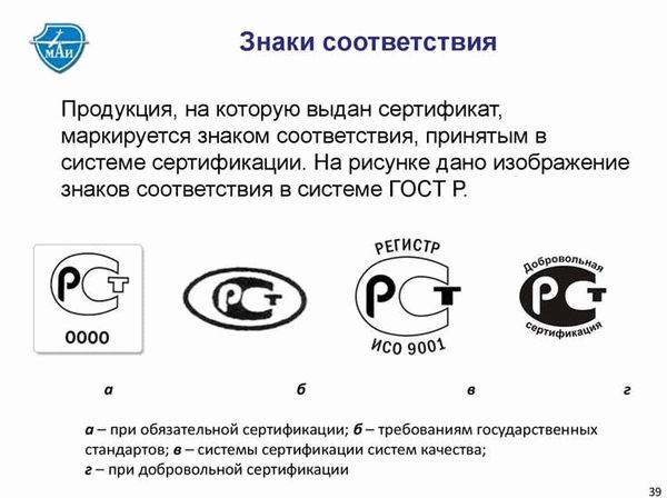 Виды сертификации и их особенности