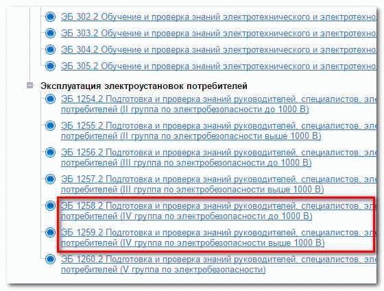 Порядок проведения теста по электробезопасности на 2 группу до 1000 В