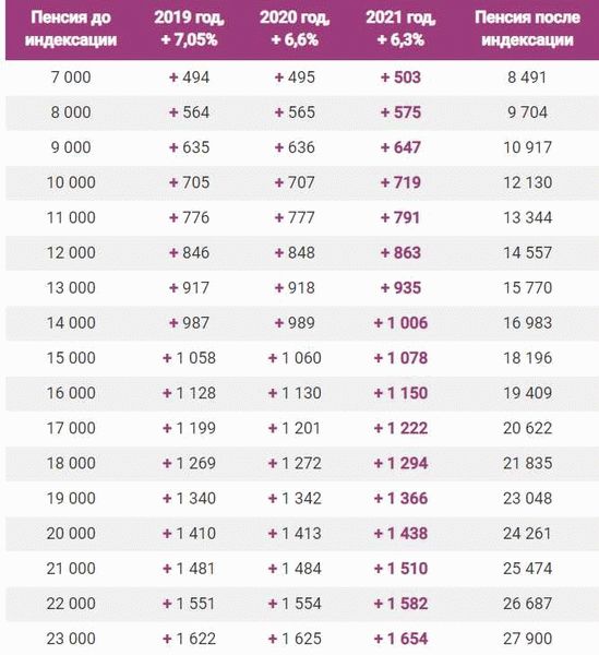 Социальная пенсия в 2021 году