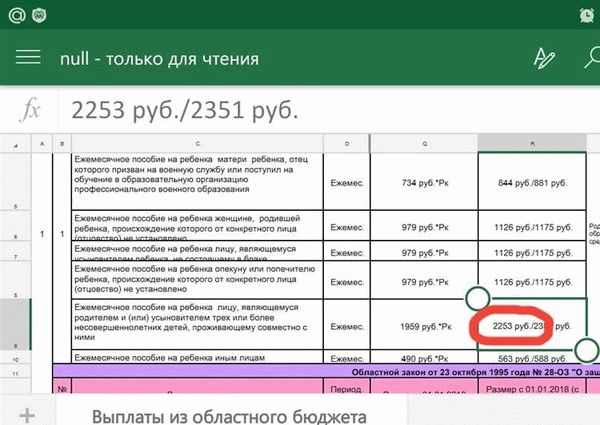 Необходимые документы для получения социальных выплат по ОИРЦ