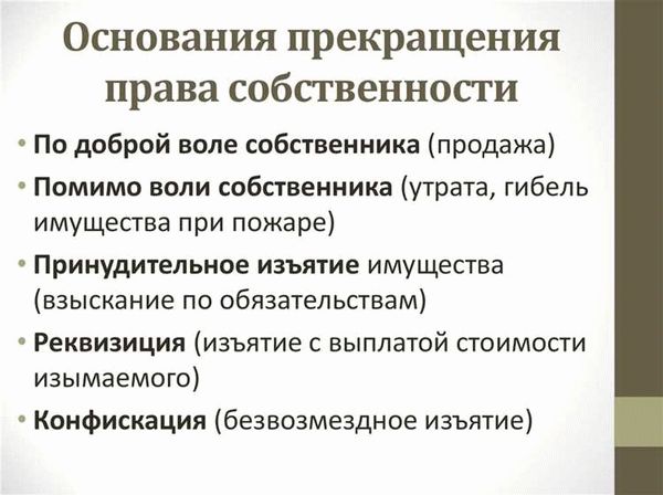 Условия признания права собственности в порядке приобретательной давности