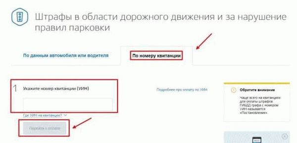 Способы расшифровки номера УИН штрафа ГИБДД