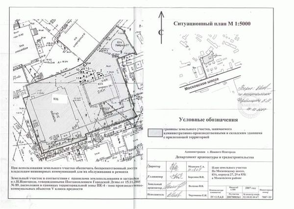 Где и как получить ситуационный план земельного участка