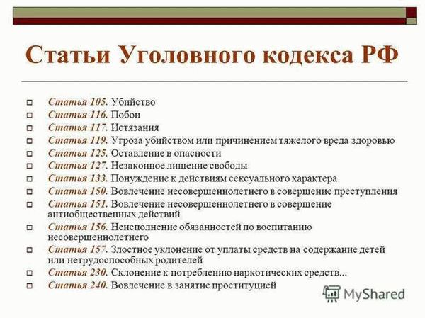 Раздел 6: Юридическая практика по применению Статьи 119 УК РФ