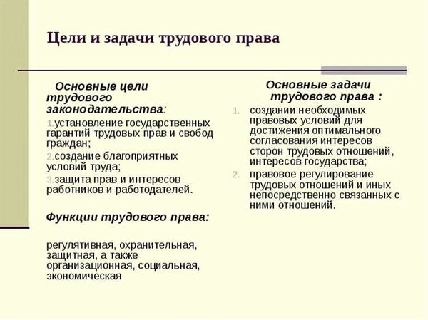 Защита прав работников в трудовом законодательстве