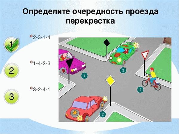 Правила движения по одностороннему пути. Меры предосторожности. Правила движения и проезд в пределах перекрестка