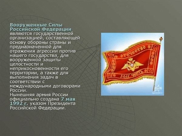 Перспективы развития и модернизации армии