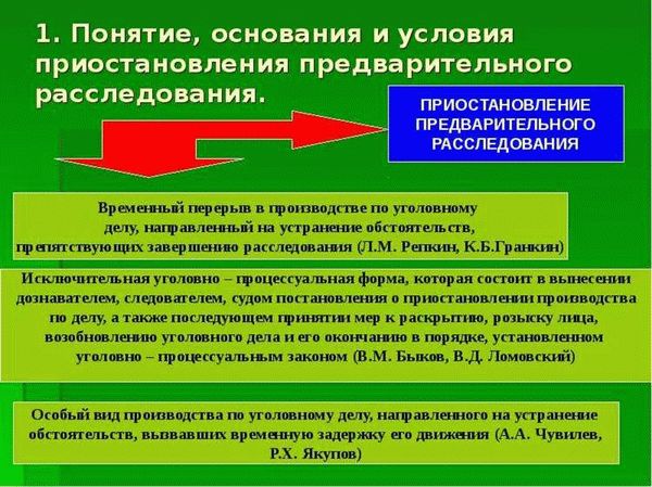 Когда возможно возобновление предварительного расследования по УПК РФ