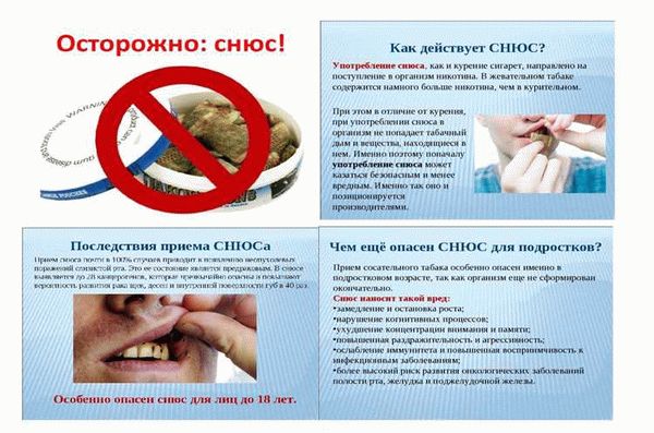 Почему снюс нельзя считать наркотиком